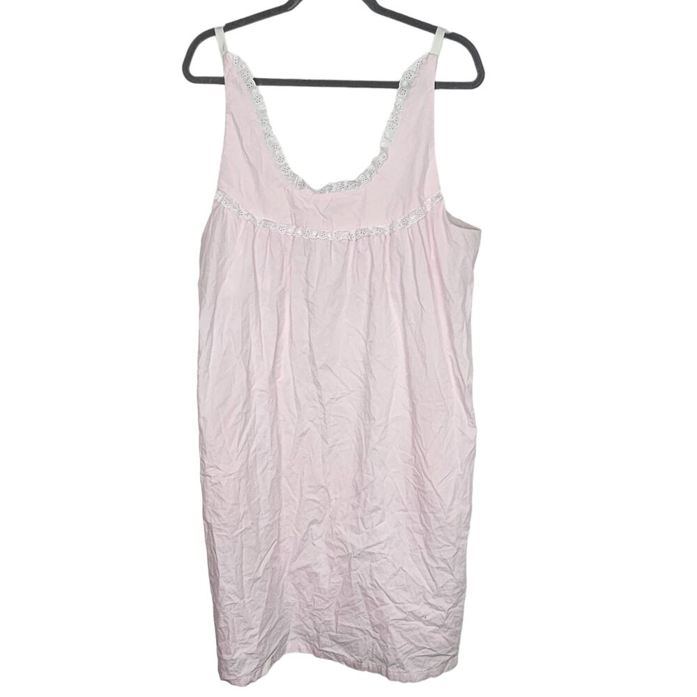 Vermont Country Store Dress Vermont Country Store Nightgown XL Pink Sleep Dress